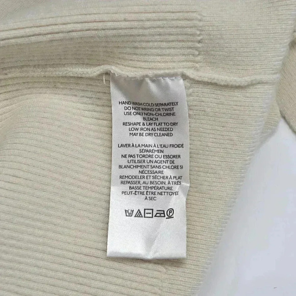 Free People Sarah Sweater Blazer Cream Single Button Size  Small - Picture 9 of 12